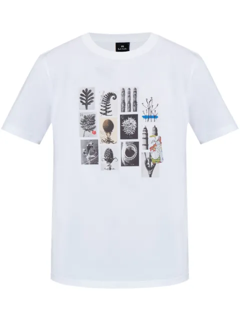 PS Paul Smith graphic-print T-shirt White M2R011RPP5135