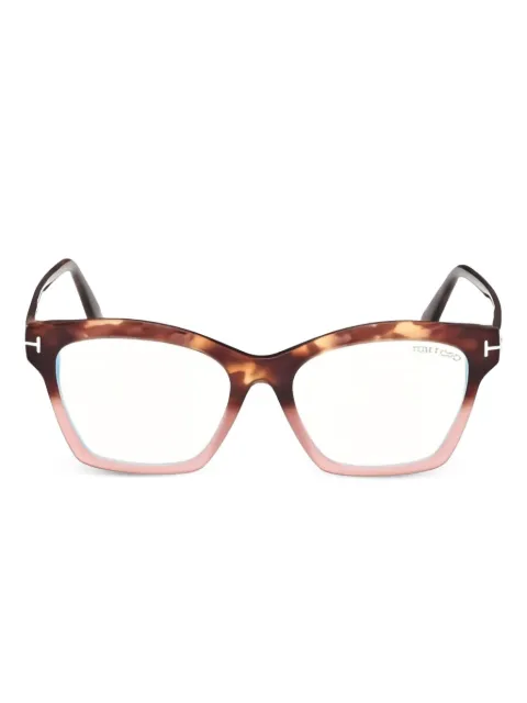 TOM FORD Eyewear cat-eye glasses Brown FT5965B
