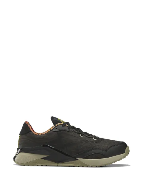 Reebok Nano X2 Grow animal-print sneakers Black H06291