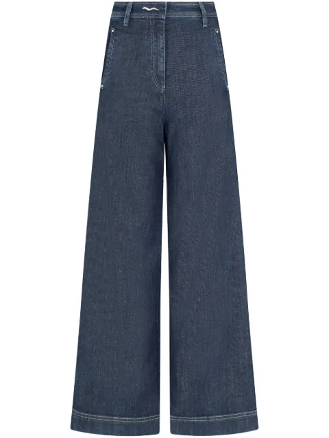 Giorgio Armani wide-leg jeans Blue GW000934AF15303