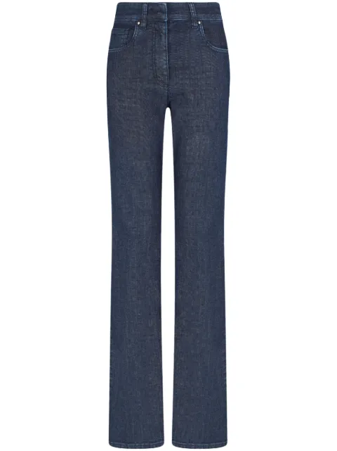 Giorgio Armani high-rise bootcut jeans Blue GW000770AF15303