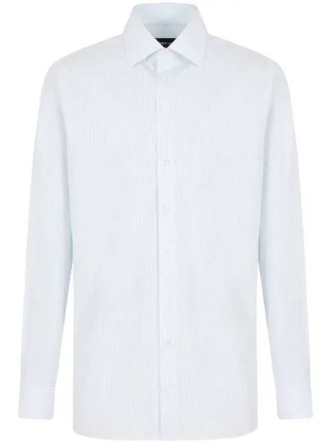Giorgio Armani micro-striped shirt White GM000469TE13825