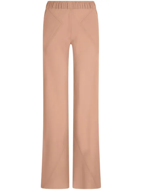 Giorgio Armani mulberry-silk palazzo pants Pink GW000859TE13765