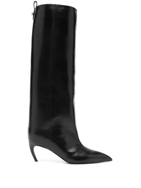 The Attico 70mm Lea boots Black 251WSH00879LBT019AA