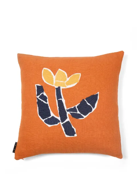 The Conran Shop Solitary Flower cushion Orange TCS349479