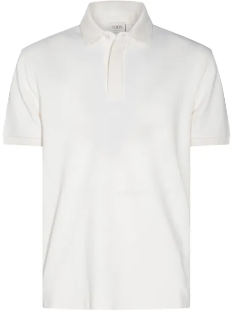 Tod's logo-embroidered polo shirt White X5MB2505500WGD
