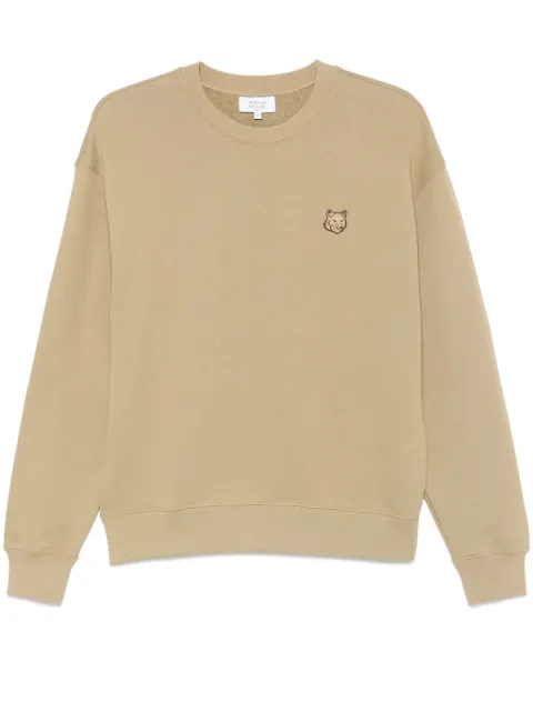 Maison Kitsuné Fox-motif sweatshirt Neutrals MM00316KM0321