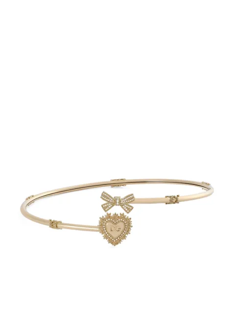 Dolce & Gabbana Devotion necklace 18kt yellow gold Gold WNLD2GWYEDW