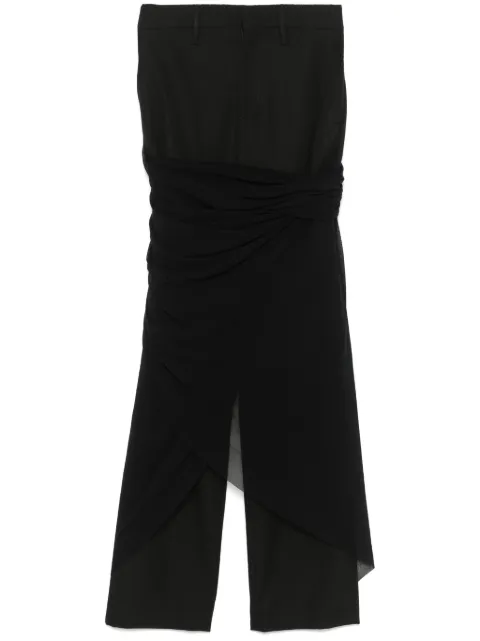 Jean Paul Gaultier layered trousers Black 2534FPA189C084
