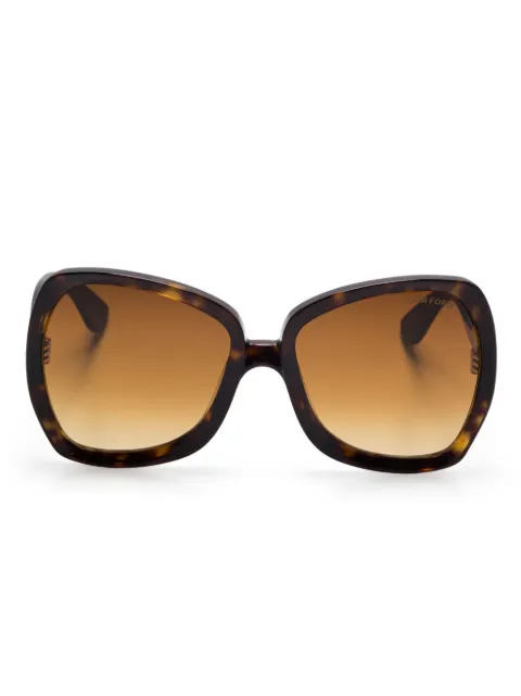 TOM FORD Eyewear 1222 sunglasses Brown FT1222