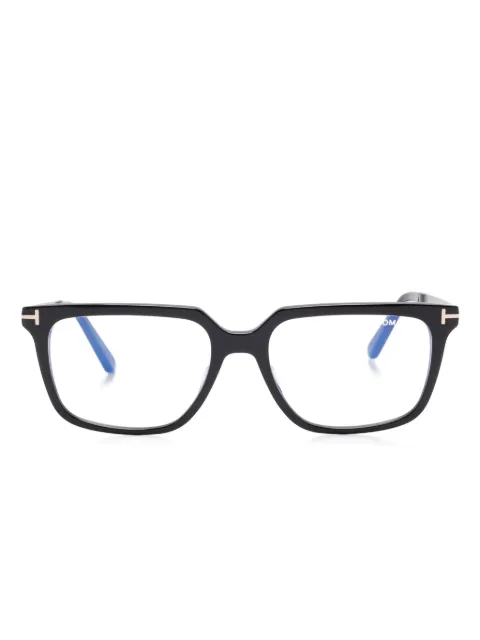TOM FORD Eyewear rectangular-frame glasses Black FT6039B