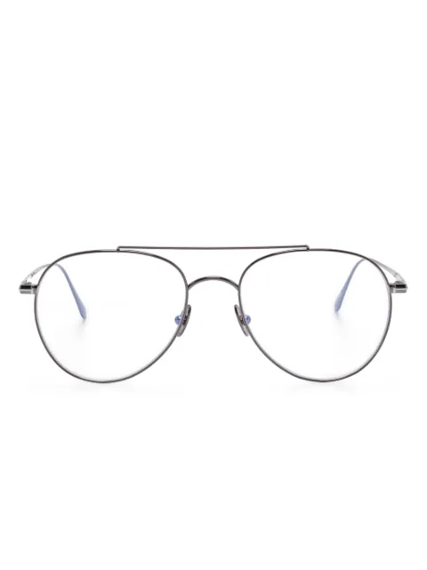 TOM FORD Eyewear pilot-frame glasses Grey TF6040B
