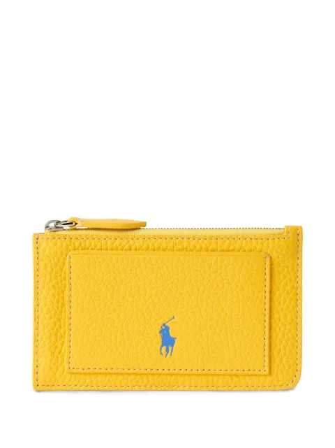 Polo Ralph Lauren Polo Pony-debossed wallet Yellow 427949872005