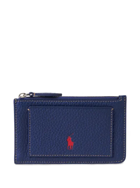 Polo Ralph Lauren Polo Pony-debossed wallet Blue 427949872004