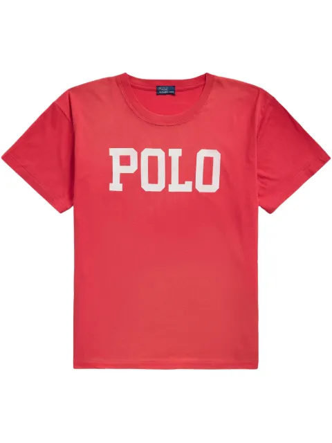 Polo Ralph Lauren logo cotton T-shirt Red 211959617003