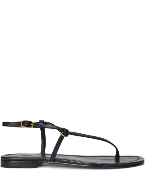 Polo Ralph Lauren leather sandals Black 818932586002