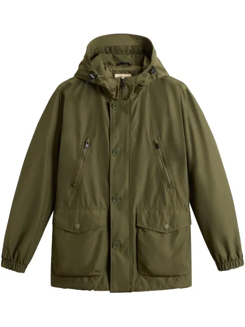 Woolrich Parka Light Ramar con cappuccio Green CFWOOU1149MRUT3662