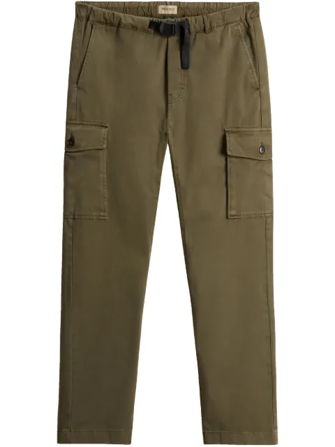 Woolrich belted cargo trousers Green WOTR0241MRUT3343