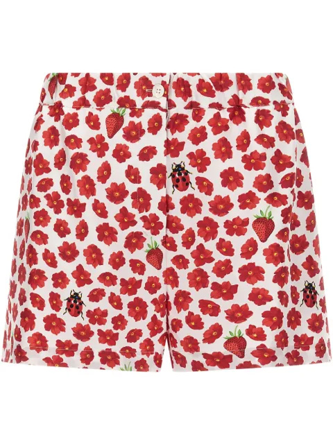 Versace Strawberry Garden boxer shorts Red 10189481A13649