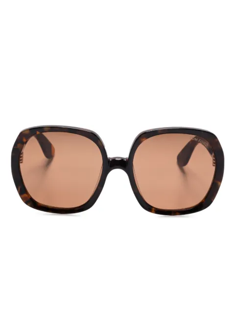 TOM FORD Eyewear 1221 sunglasses Brown FT1221