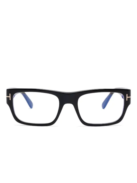 TOM FORD Eyewear rectangle-frame glasses Black TF6034B