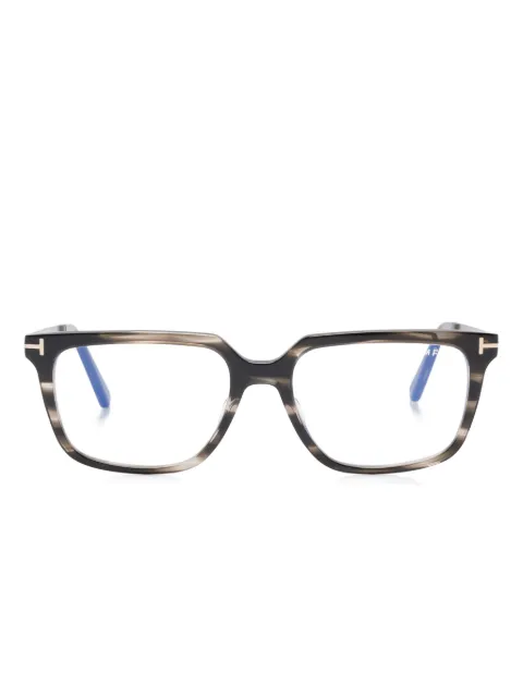 TOM FORD Eyewear square-frame glasses Black FT6039B