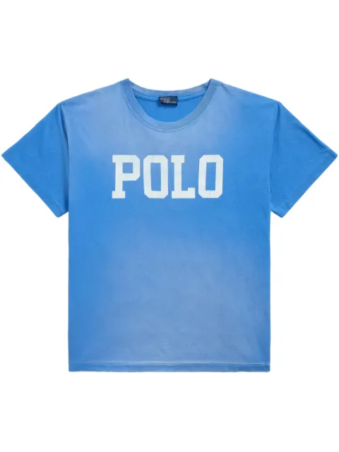 Polo Ralph Lauren logo cotton T-shirt Blue 211959617002