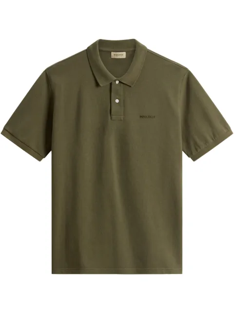 Woolrich cotton polo shirt Green CFWOPO0073MRUT2555