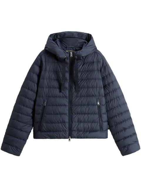 Woolrich hooded jacket Blue CFWWOU1171FRUT2635