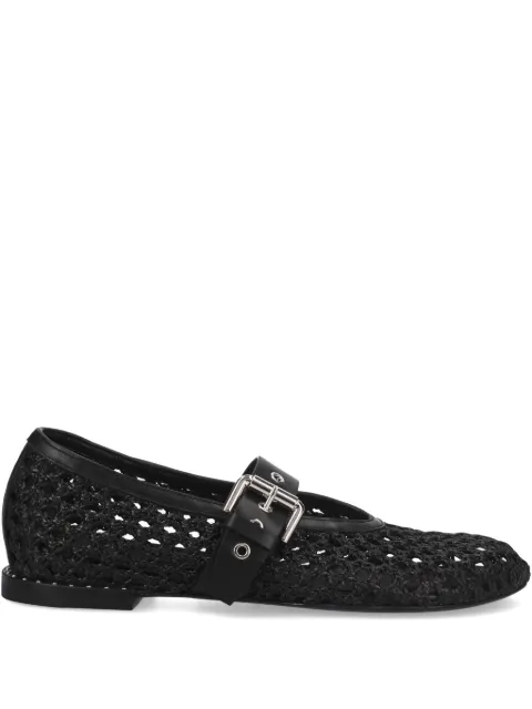 Premiata interwoven ballet flats Black M6946ORZOGARDANERO