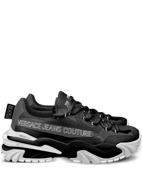 Versace Jeans Couture logo-print sneakers Black 78YA3SI8ZSC58
