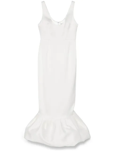 The New Arrivals Ilkyaz Ozel Pualo midi dress White NA00202950634
