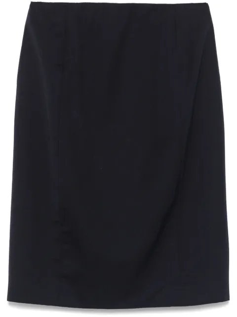 Givenchy Pre-Owned 1997 wool skirt Blue HOLAGIV156
