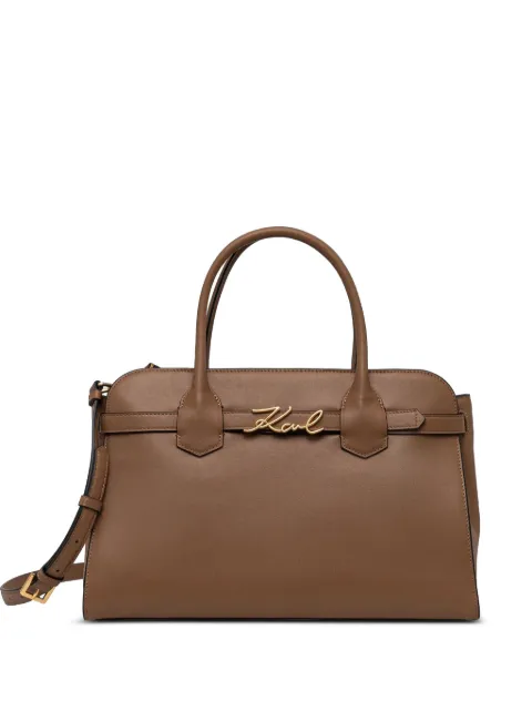 Karl Lagerfeld K/Signature tote bag Brown A1W301481KW
