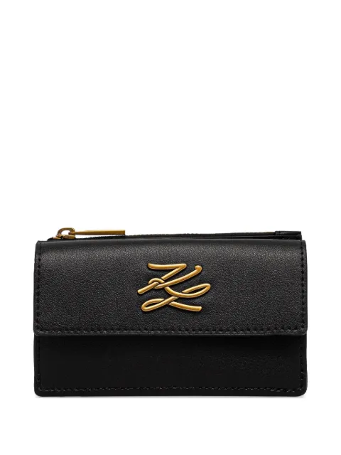 Karl Lagerfeld leather wallet Black A1W32058992