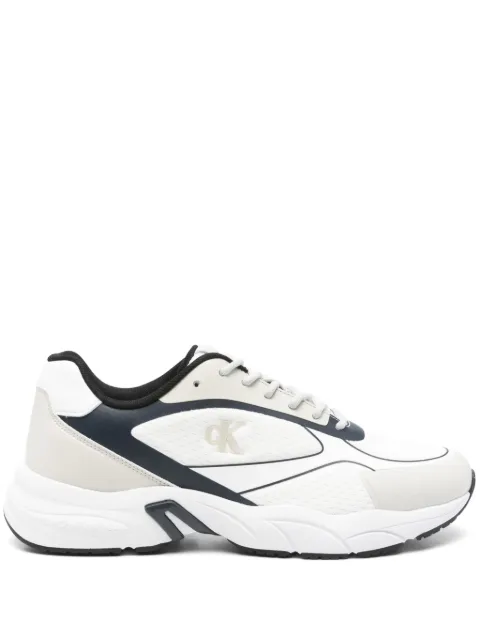 Calvin Klein Jeans logo-embroidered sneakers White YM0YM01310