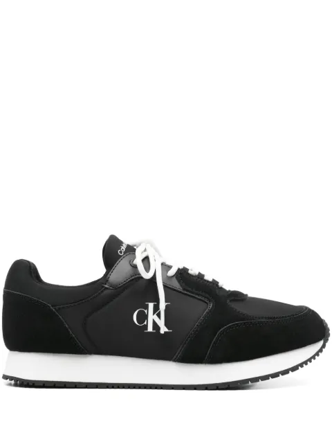 Calvin Klein Jeans logo-print sneakers Black YM0YM01152