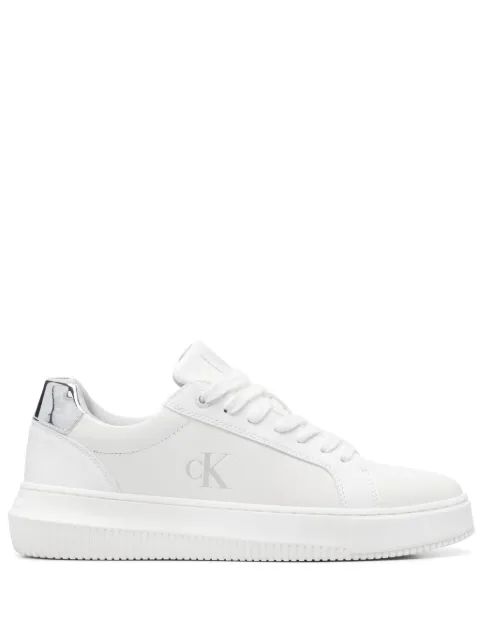 Calvin Klein Jeans leather sneakers White YW0YW01769