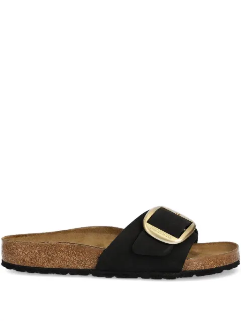 Birkenstock Madrid buckle-detail slides Black 1023342
