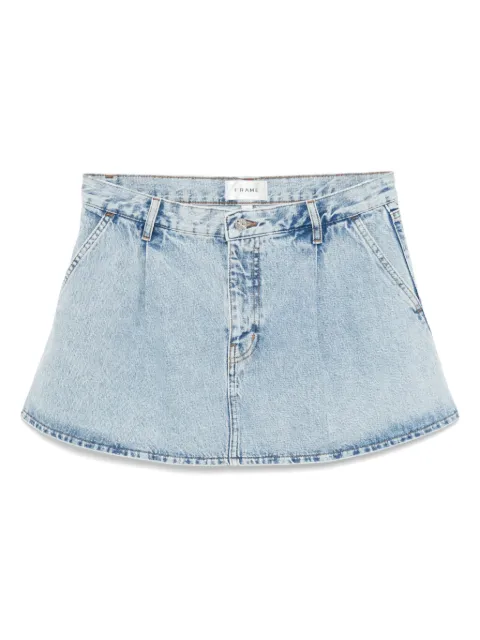 FRAME the pleated skirt Blue 005DSK210