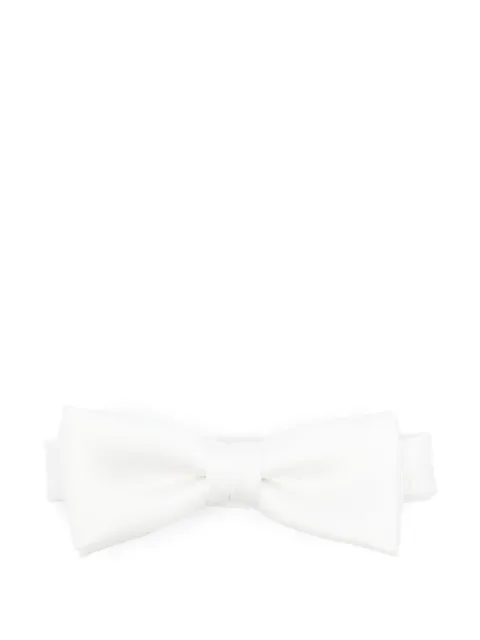 Junya Watanabe MAN satin bow tie White WOK402