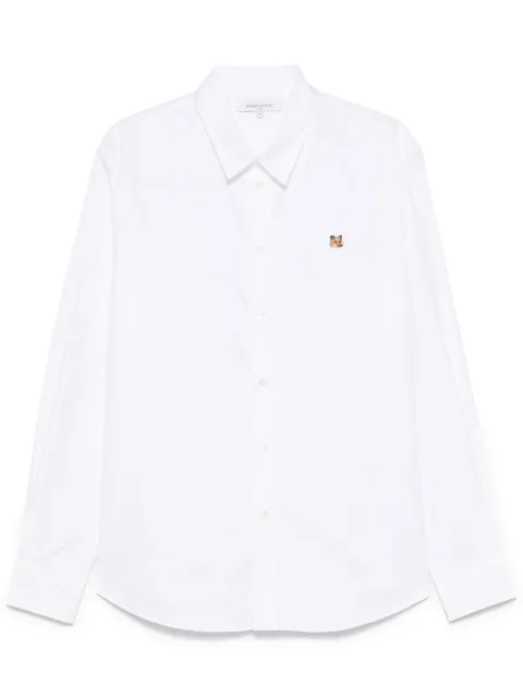 Maison Kitsuné Fox Head shirt White MM00408WC5012