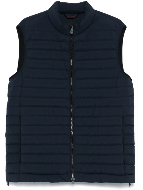 Peuterey logo-patch gilet Blue PEU541901181971MOISE