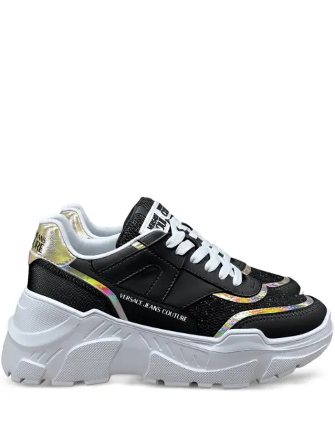 Versace Jeans Couture panelled sneakers Black 78VA3SC4ZPB07