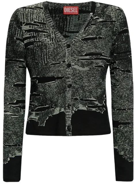 Diesel M-Alima-L cardigan Black A192120AFBV