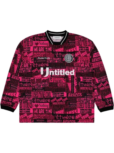 Études Studio Soccer TS T-shirt Pink H24MMTSH18951