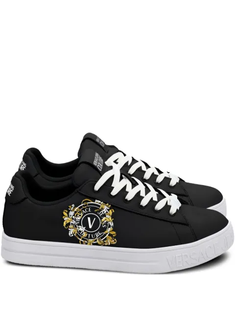 Versace Jeans Couture logo-print sneakers Black 78VA3SK3ZPB08
