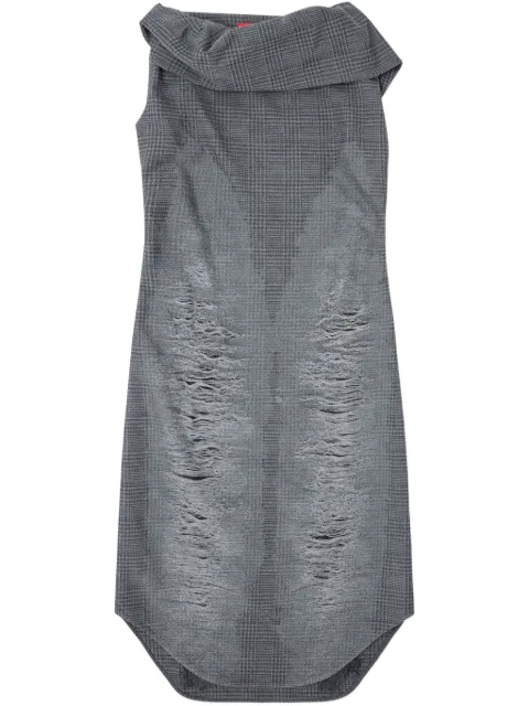 Diesel D-Mauve midi dress Grey A179330DEBQ