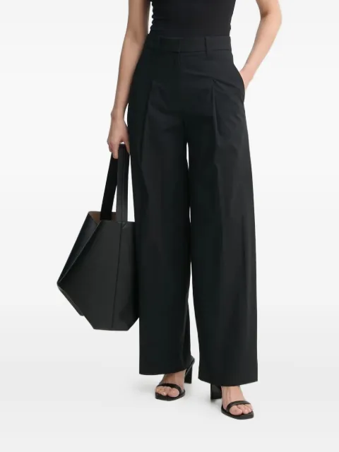 A.L.C. pleated wide-leg trousers Black 2PANT01134