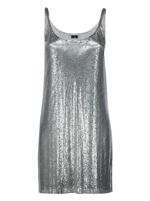 Rabanne mesh dress Silver 25PIRO024MH0004